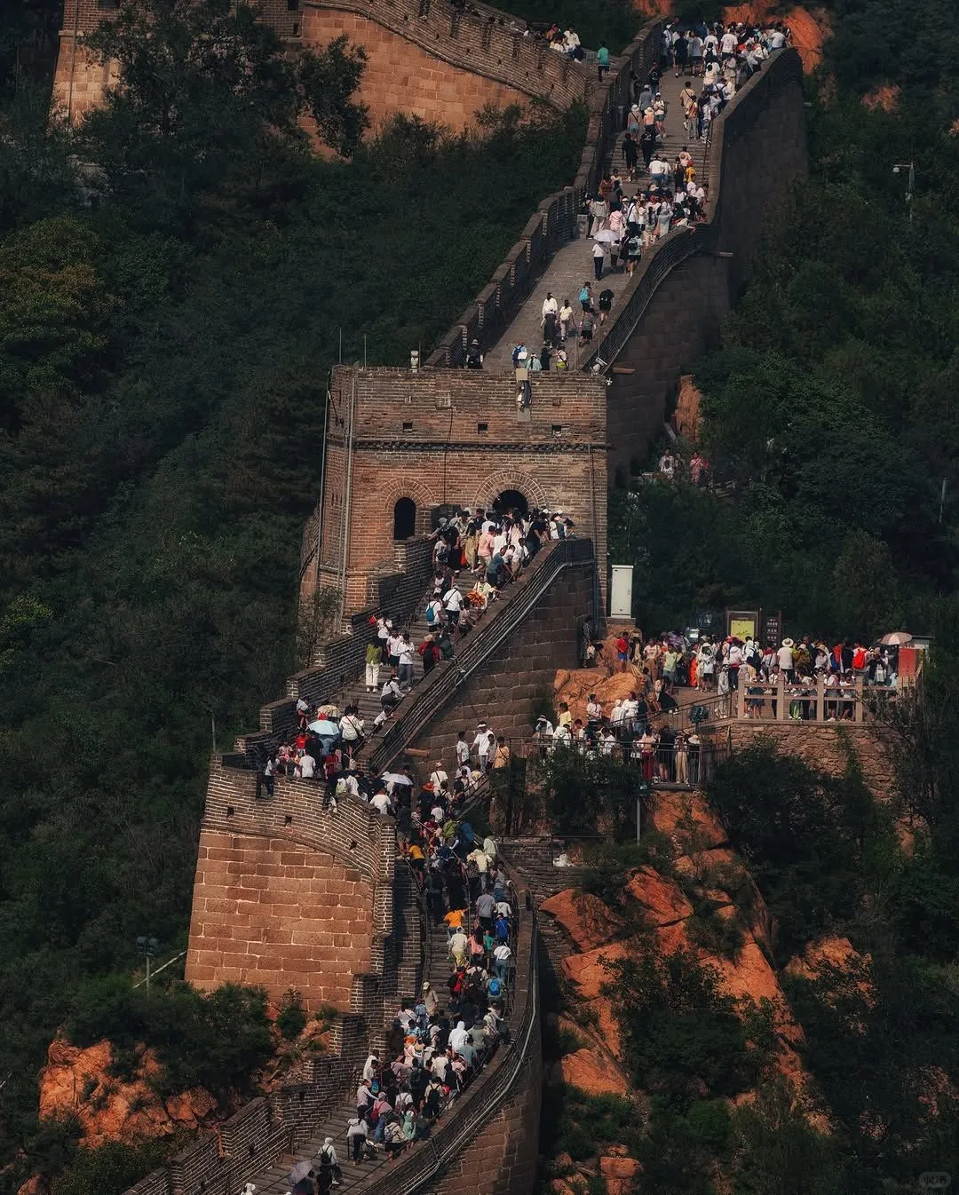 Great Wall Visitors