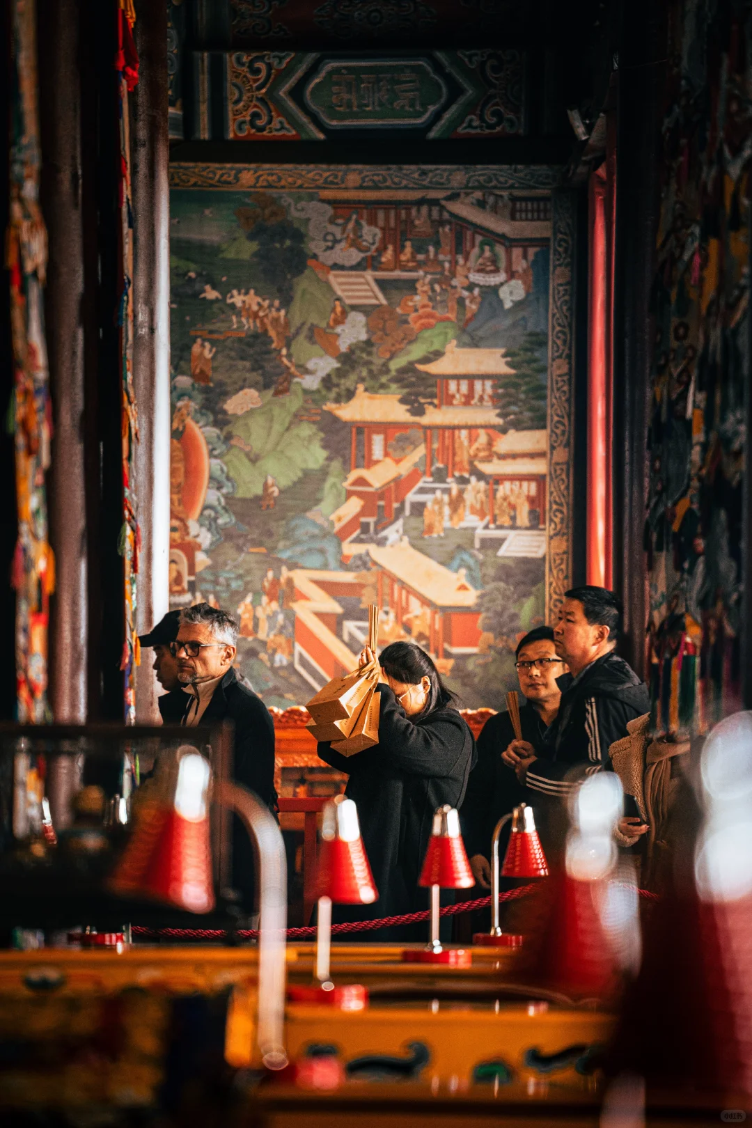 Lama Temple Murals